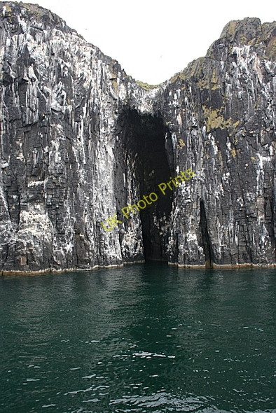 Photo 6"x4" Cave in the Cliffs Tarbet Hole c2010