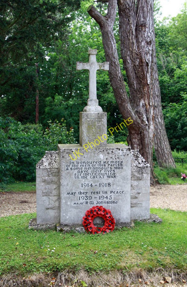 Photo 6"x4" St Margaret, Kirstead, Norfolk - Memorial WWI Kirstead Green c2010