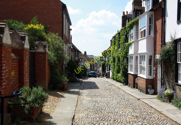 Photo 6"x4" Cobbled street, Rye, Sussex Rye c2010