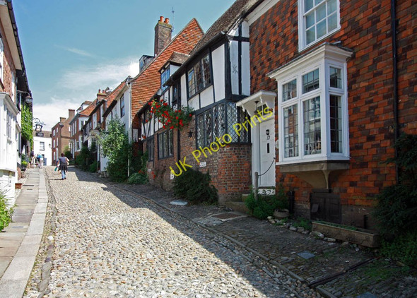 Photo 6"x4" Cobbled street, Rye, Sussex Rye c2010