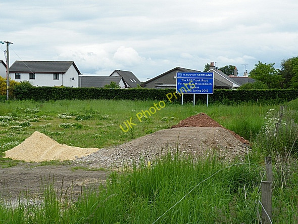 Photo 6"x4" Fochabers Bypass Roadworks, Midsummer 2010 (16) Crofts of Dipple c2010