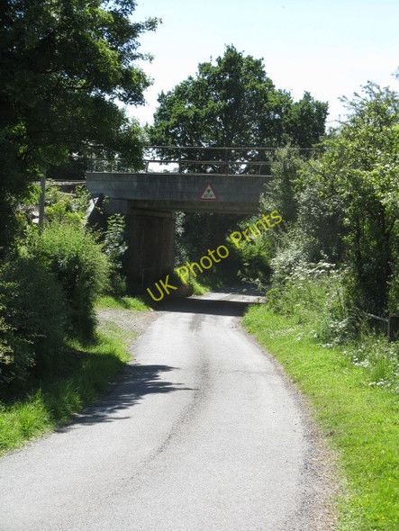 Photo 6"x4" Railway overbridge, Horton Lane Broad Common c2010