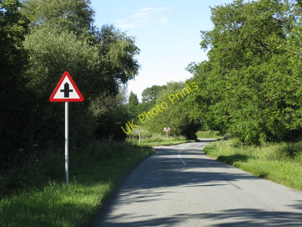 Photo 6"x4" Crossroads on Clattercut Lane Rushock\/SO8871 c2010