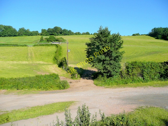 Photo 6"x4" Mork Clay Shooting Ground Wyegate Green c2010