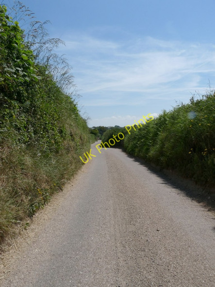 Photo 6"x4" Putsborough Road approaching Georgeham Cross\/SS4539 c2010