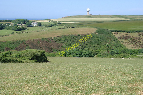Photo 6"x4" Across Blagdon Coombe Blegbury c2010