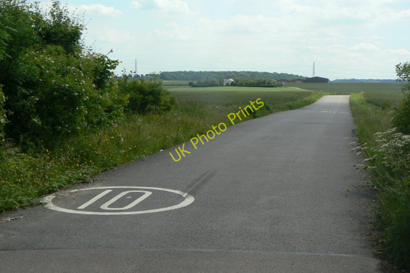 Photo 6"x4" New road to Barn Farm Tollerton\/SK6034 c2010