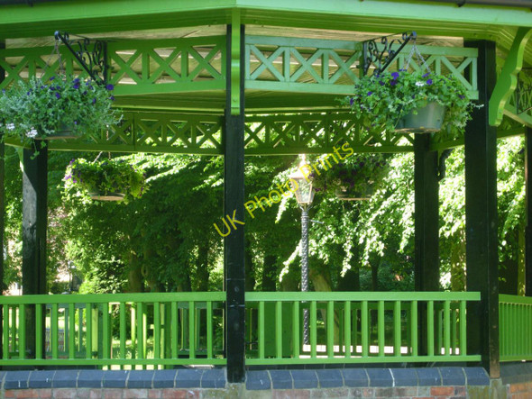 Photo 6"x4" Bandstand - Caldecott Park, Rugby Rugby c2010