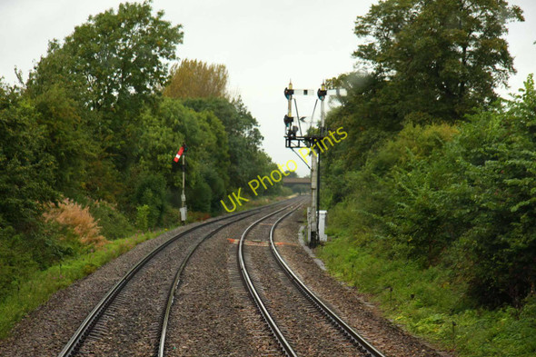 Photo 6"x4" The railway lines to Worcester Norton\/SO8850 c2009