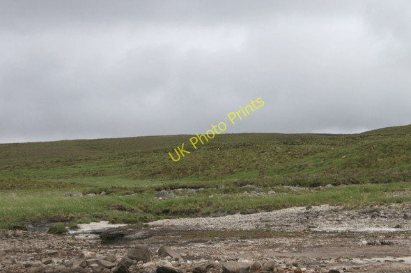 Photo 6"x4" An anonymous burn flows into Loch Shin Allt na Crionaiche Bige c2010