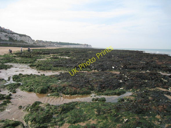 Photo 6"x4" Rock Pools at Stone Bay Broadstairs c2010