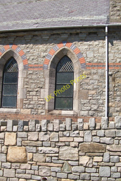 Photo 6"x4" Windows at St George's Church, Trefor Trefor\/SH3746 c2010