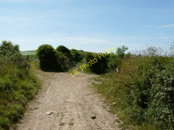 Photo 6"x4" One end of Long Lane where it meets Hannabarrow Lane (left) and Hole Lane (right) Cross\/SS4539 c2010