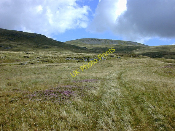 Photo 6"x4" Heading for Plynlimon Bryn y Beddau c2004
