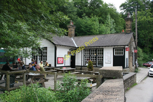 Photo 6"x4" Grindleford Station Cafe, Derbyshire Nether Padley c2010