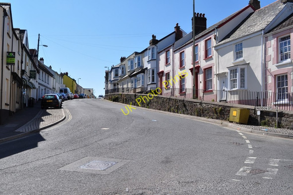 Photo 6"x4" Meddon Street leading away from the junction with Torridge Hill and Lower Meddon Street Bideford c2010
