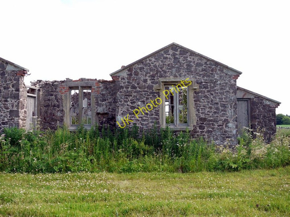 Photo 6"x4" Ruined cottages, Blinkbonny Crookham\/NT9138 c2010