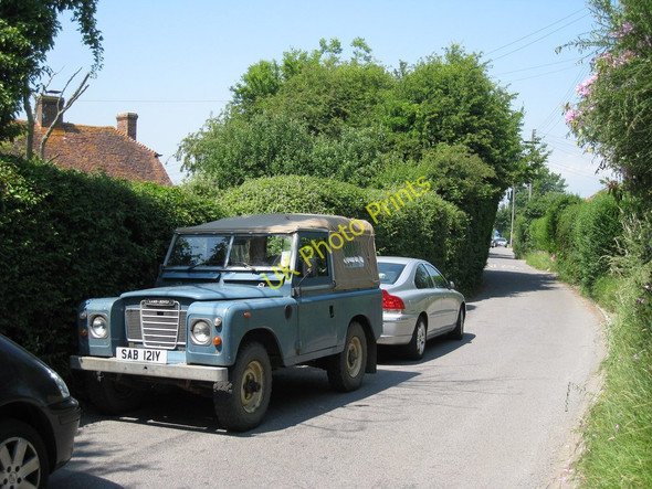 Photo 6"x4" Land Rover on Hankham Street Hankham c2010