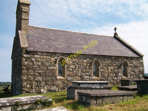 Photo 6"x4" Eglwys Ceidio Sant\/St Ceidio's Church, Ceidio Edern c2010