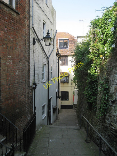 Photo 6"x4" Passageway to George Street Hastings\/TQ8110 c2010