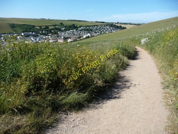 Photo 6"x4" The path to Challaborough Bigbury-on-Sea c2010