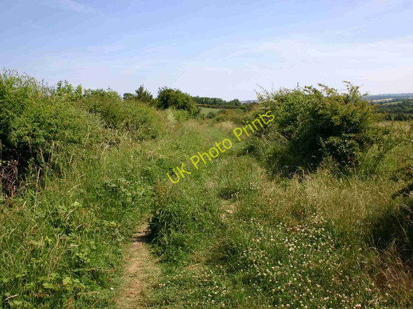 Photo 6"x4" Footpath to Hanson Hill Shipston-on-Stour c2010