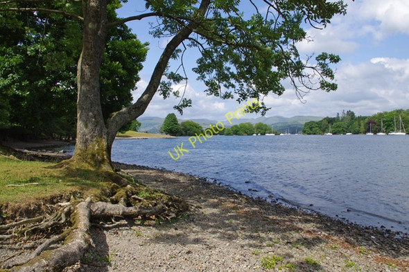 Photo 6"x4" Western shore of Windermere Bowness-On-Windermere c2010