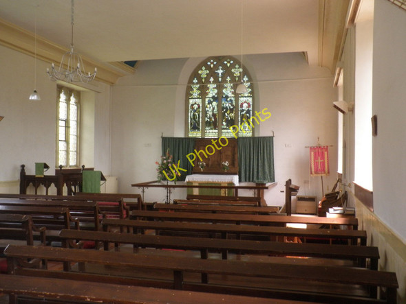 Photo 6"x4" Interior, Posbury Chapel Venny Tedburn c2010