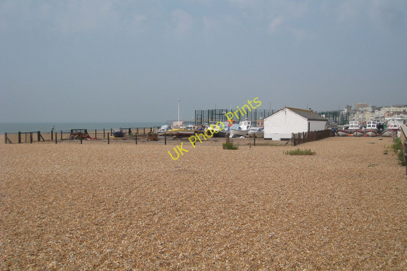 Photo 6"x4" Boatyard, Pelham Beach Hastings\/TQ8110 c2010