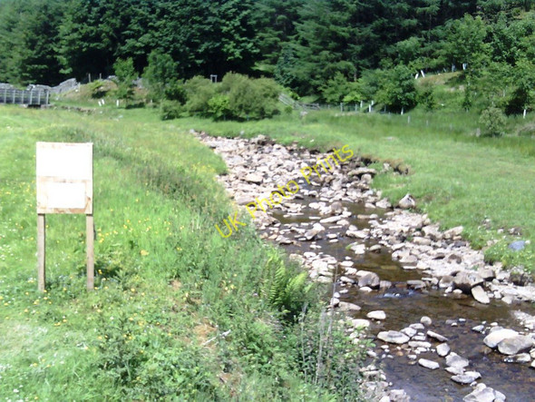 Photo 6"x4" River and sign Cotterdale c2010