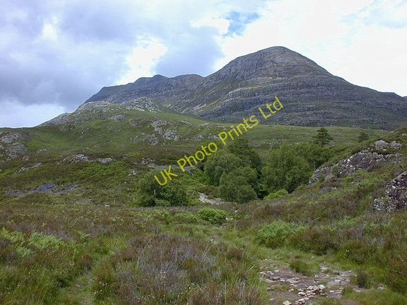 Photo 6"x4" Approaching Slioch Anancaun c2005