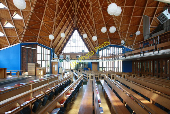 Photo 6"x4" St Barnabas, Rushet Road, St Paul's Cray, Kent - Interior St Paul's Cray c2010 P1