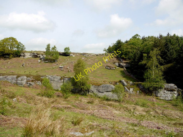 Photo 6"x4" Shaftoe Crags Bolam West Houses c2010 P1
