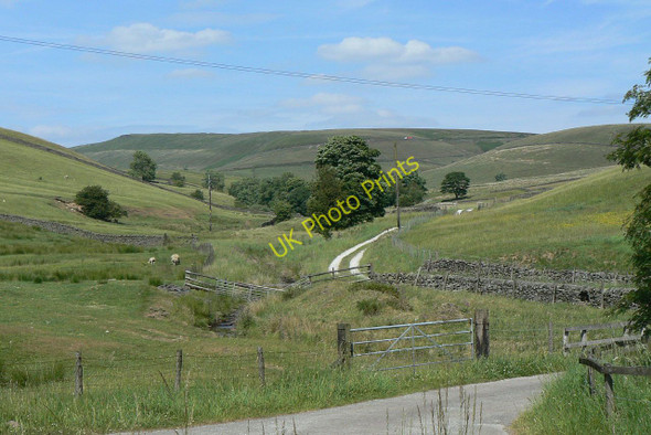 Photo 6"x4" Lane to Broughsplace Macclesfield Forest c2010