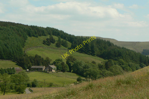 Photo 6"x4" Clough Brook Valley Macclesfield Forest c2010