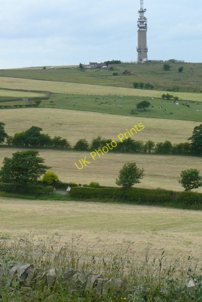 Photo 6"x4" View to Sutton Common Wincle c2010