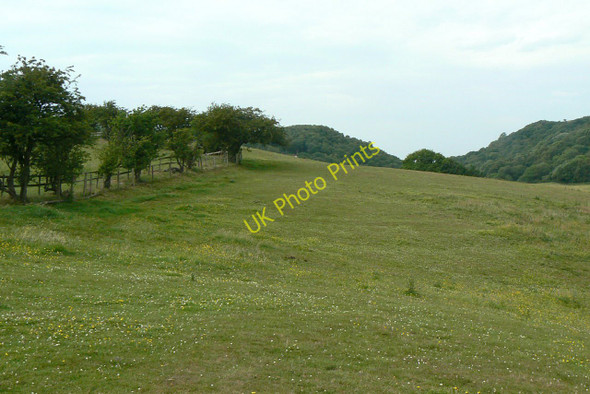 Photo 6"x4" Footpath to Stonyfold Bosley c2010