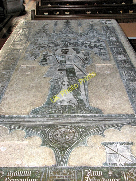 Photo 6"x4" St Mary's church in Old Hunstanton - altar tomb Hunstanton c2010