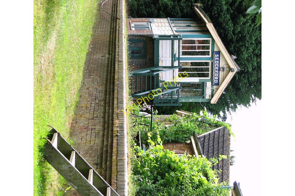 Photo 6"x4" Sedgeford station - the signal box Sedgeford c2010