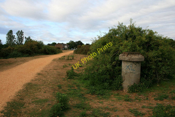 Photo 6"x4" Raised manhole Turbary Common c2010
