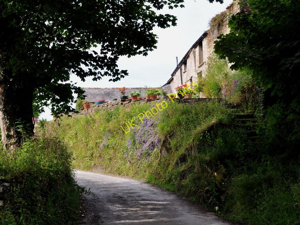 Photo 6"x4" Passing through Damage Barton Higher Warcombe c2010