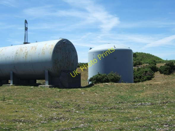 Photo 6"x4" Storage tanks on Bronkham Hill\/Corton Down Coryates c2010