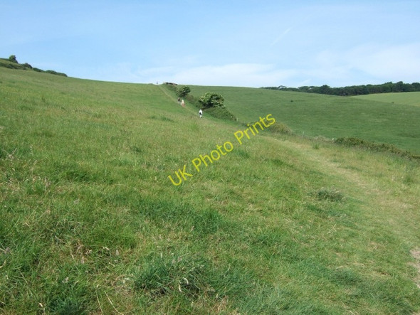 Photo 6"x4" Footpath from Lulworth Cove to Newlands Farm West Lulworth c2010