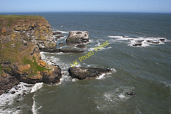 Photo 6"x4" Sea Stack Whinnyfold c2010