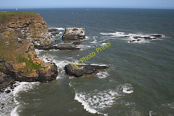 Photo 6"x4" Offshore Rocks Whinnyfold c2010