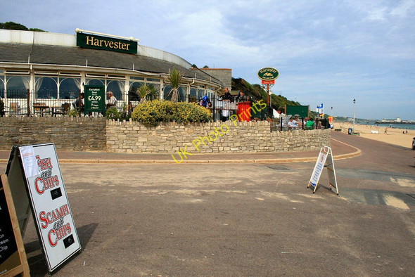 Photo 6"x4" Harvester at Durley Chine Bournemouth c2010