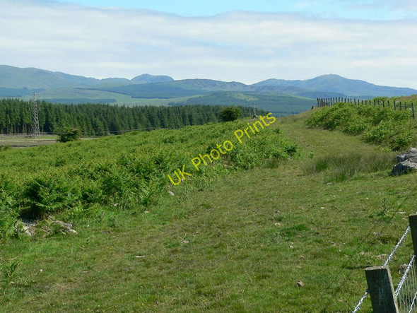 Photo 6"x4" Old military road Challoch\/NX3867 c2010