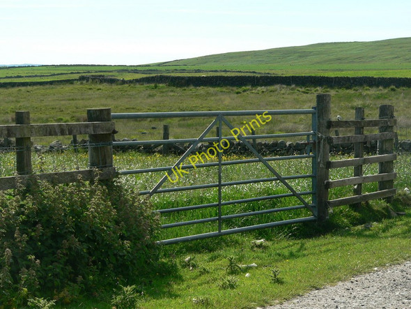 Photo 6"x4" Field gate Creetown c2010