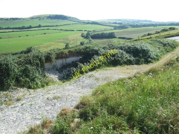 Photo 6"x4" Chalk pit by the Five Marys Chaldon Herring or East Chaldon c2010