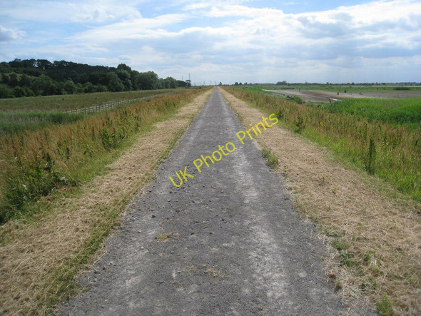 Photo 6"x4" New footpath (2) Alkborough c2010